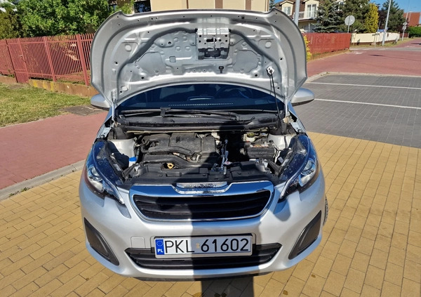 Peugeot 108 cena 24900 przebieg: 57088, rok produkcji 2015 z Koło małe 277